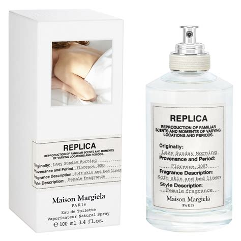 replica linen perfume|REPLICA Lazy Sunday Morning Eau de Toilette .